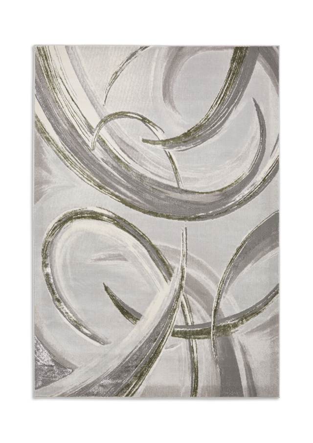 Apollo HF126 Grey / Green rug