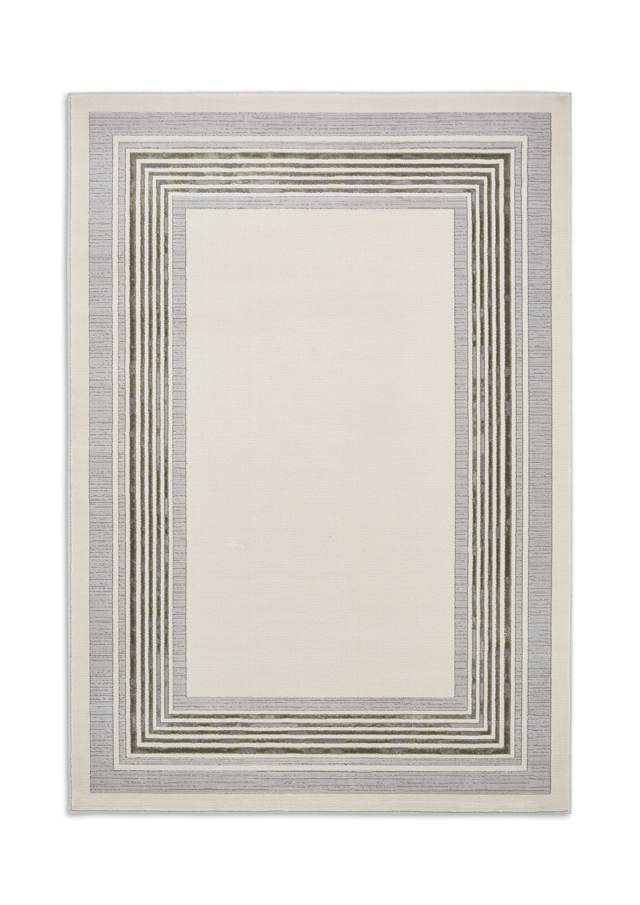 Apollo CK417 Ivory / Green rug