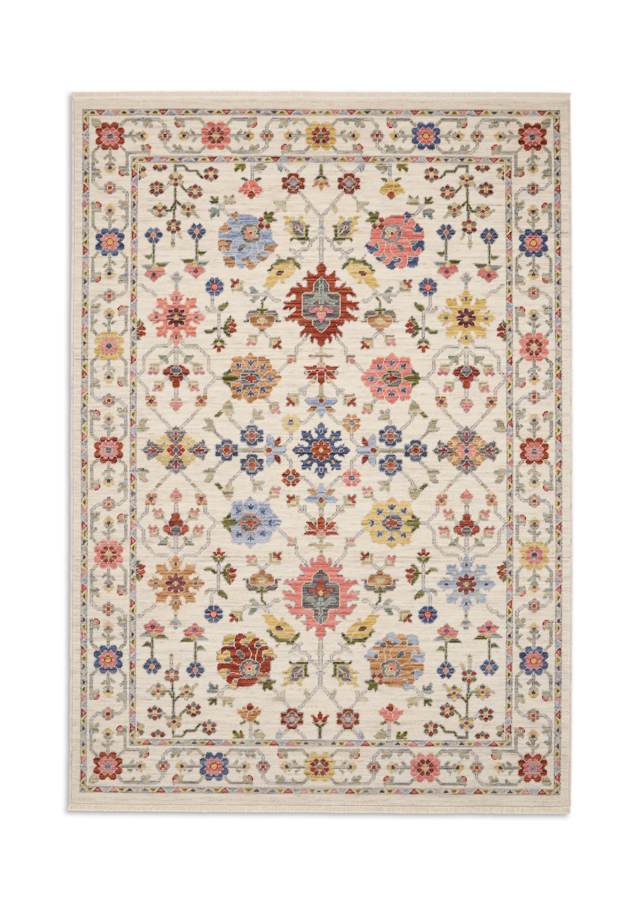 Suzani 0093 Cream / Multi rug
