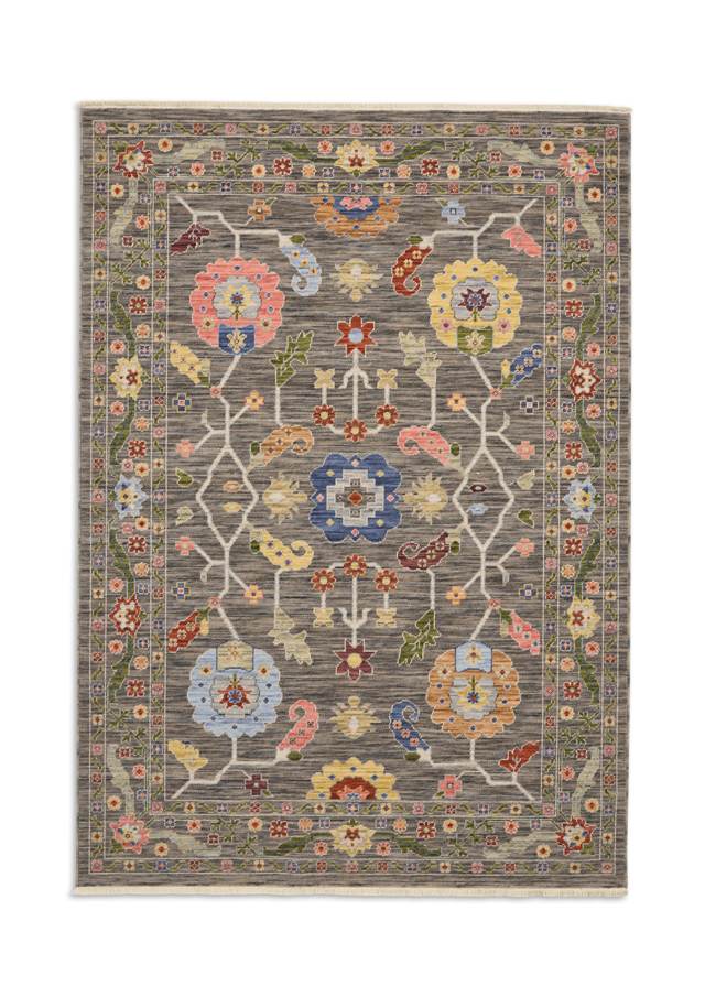 Suzani 5506 Black / Multi rug