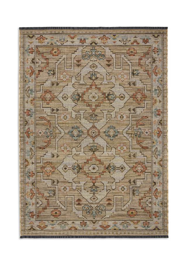 Vesper 3747 Rust / Teal rug